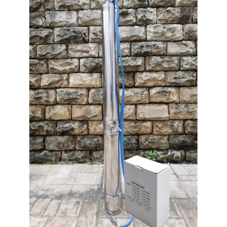 Maxpump 4Sdm4/18B-1.5 Mesin Pompa Air Submersible 2Hp Pompa Satelit 4Inch 220V Pompa Submersible Sat