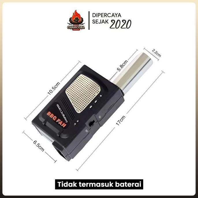 Kipas Angin Baterai BBQ Air Blower Electric
