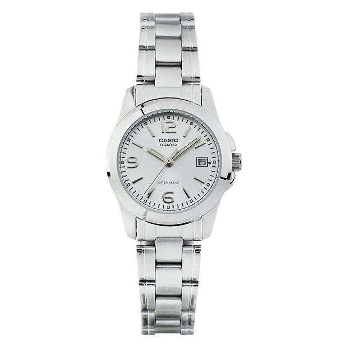Jam Tangan Wanita Casio Standard LTP-1215A-7ADF LTP1215 LTP-1215A Enticer Stainless Steel Band