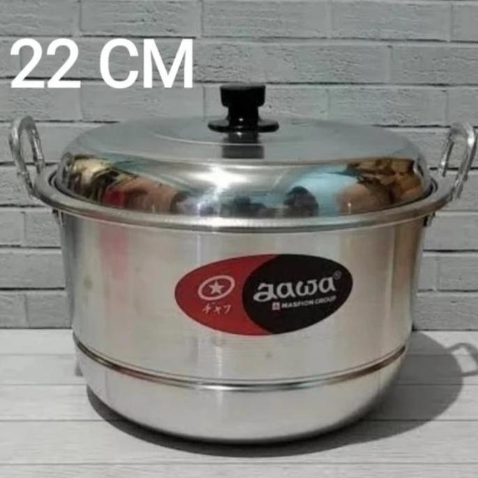 Panci langseng dandang kukusan steamer maspion jawa 22cm