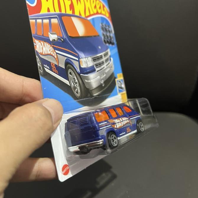 Promo Hot Wheels Dodge Van Blue 2023 Factory Sealed FS Diskon