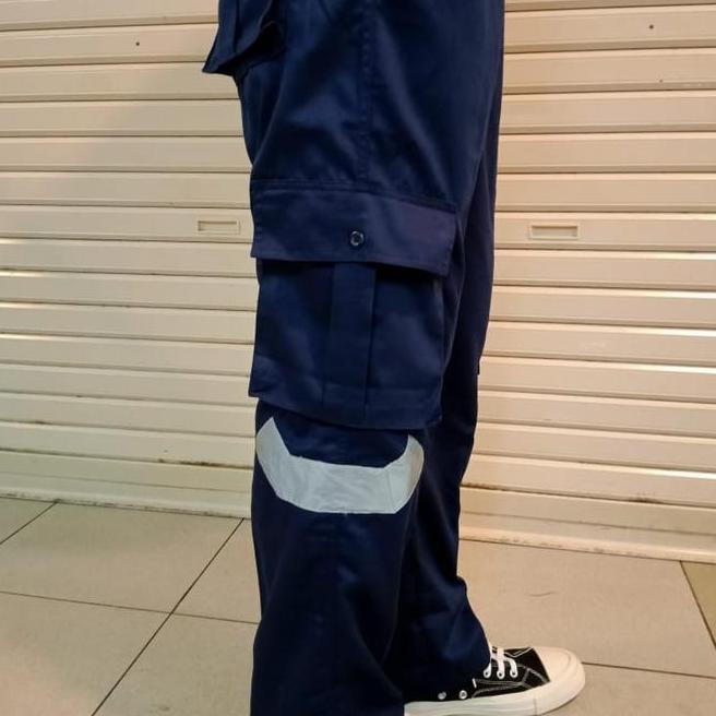 Celana Safety Japan Celana Drill Kantong Cargo