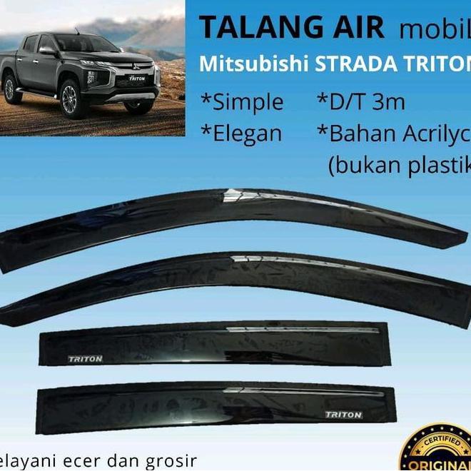 Talang Air Mobil Mitsubishi Strada Triton