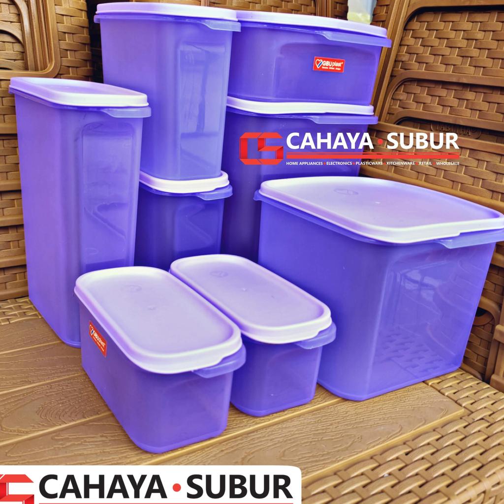 Toples Makanan Sealware Set Smart Storage 8Pcs Gbu Premium Model Bpa Free Food Grade Material