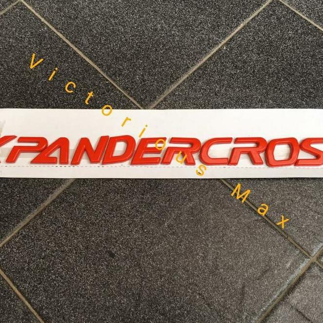 Engine Hood Emblem Merah Xpander Cross/Xpander Merah/Logo Kap Mesin