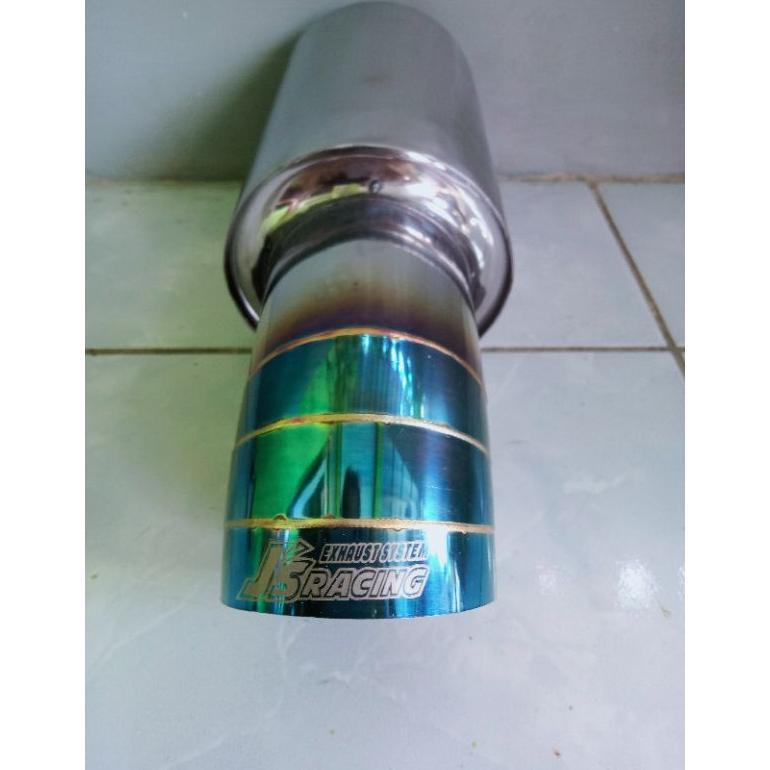 DISKON KNALPOT MOBIL JS RACING TYPE SUARA BASS KERING DAN BASS ADEM COCOK DIGUNAKAN UNTUK SEMUA JENI
