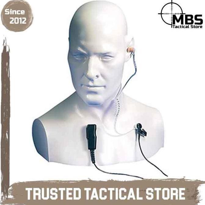 Earphone HT FBI / Headset PTT HT / Handsfree PTT HT FBI Acoustic Tube