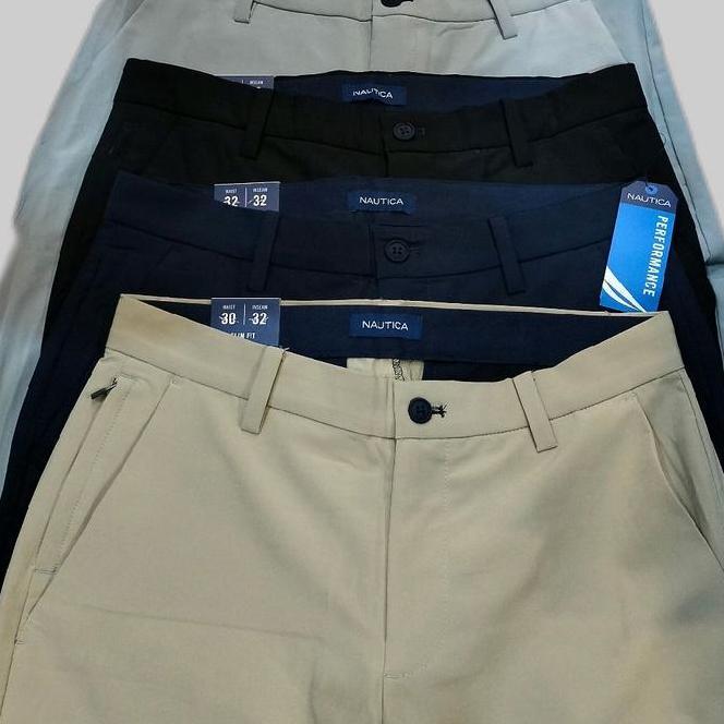 Celana Nautica Slim Celana Nautica Slim Fit Strech Golf Work