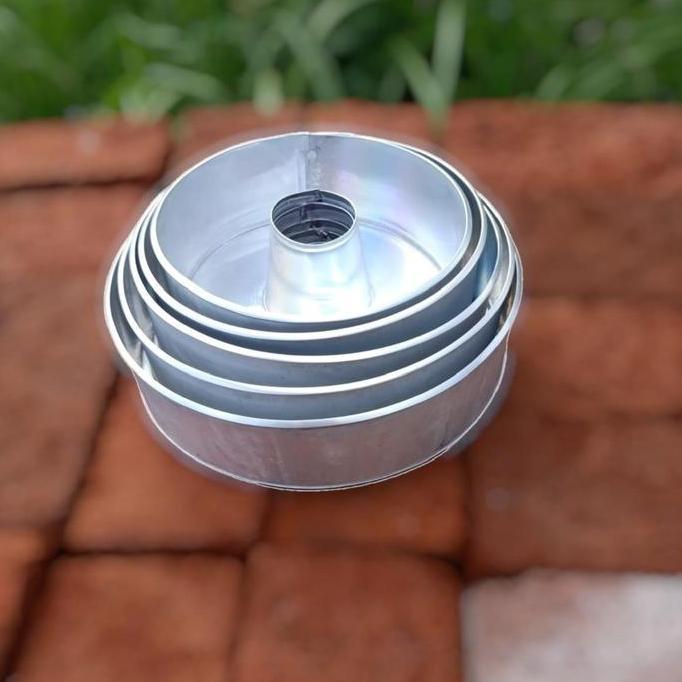 Cod Bolu Set Loyang Kue Tulban Isi 5 Besi Aluminium Kitchenware Terrmurah Terlaris