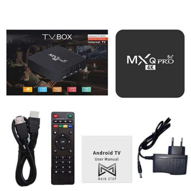 BIG PROMO PROMO TERBARU STB Android TV BOX MXQ PRO 4K 5G Smart TV  box 2GB / 16GB ANDROID 10