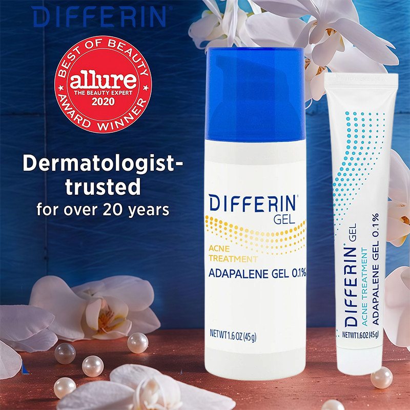 Differin 0.1% Adapalene Gel Treatment 45g