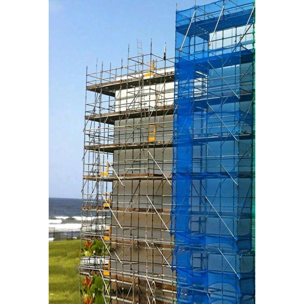 Jaring Pengaman Polynet Net Safety Proyek Polinet Biru 3 Meter 3m 100m