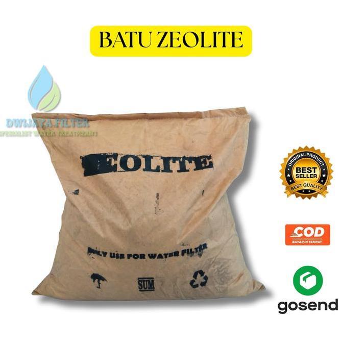 MEDIA FILTER ZEOLITE/ BATU ZEOLITE/ PASIR MEDIA FILTER/ FILTER AIR ZAT KAPUR RENDAH BEST SELLER