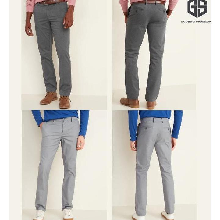 Celana Chino Old Celana Chino Old Navy Navy Grey Built-In Flex