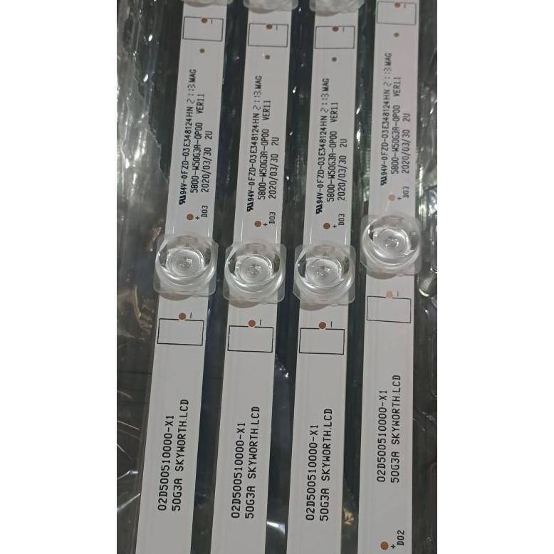 big promo backlight tv lcd led 50 inch 3vol universal modif panjang 96cm 3vol plat alumunium