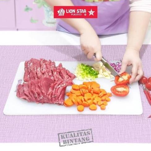 LION STAR CHOPPING BOARD LARGE CH-3 TELENAN PLASTIK TALENAN SAYUR KODE 126