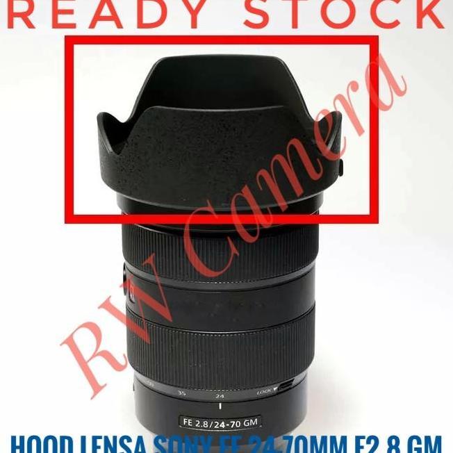 TERBARU - SH141 Hood Lensa Sony 24-70mm F2.8 GM Lens 24-70 mm G Master GMaster SH141 Mark II GMII 2