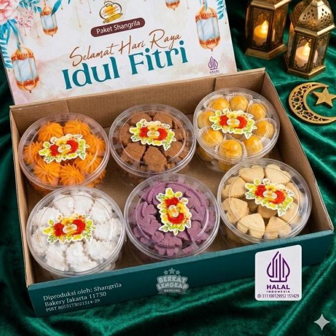 Paket A Kue Kering Lebaran (isi 6), KHUSUS AREA BANDUNG
