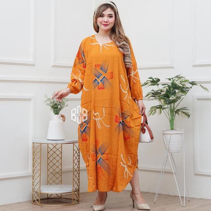 Kaftan Lukis Jumbo LD 140 Terlaris - Kaftan Super Jumbo DSC