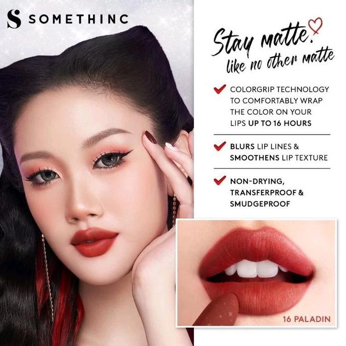 Somethinc checkmatte lipstik