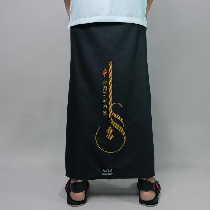 Katsae - Sarung Bordir Kts Ali Bordir Timbul Sarung Pria Dewasa Sarung Sholat 100% Bordir