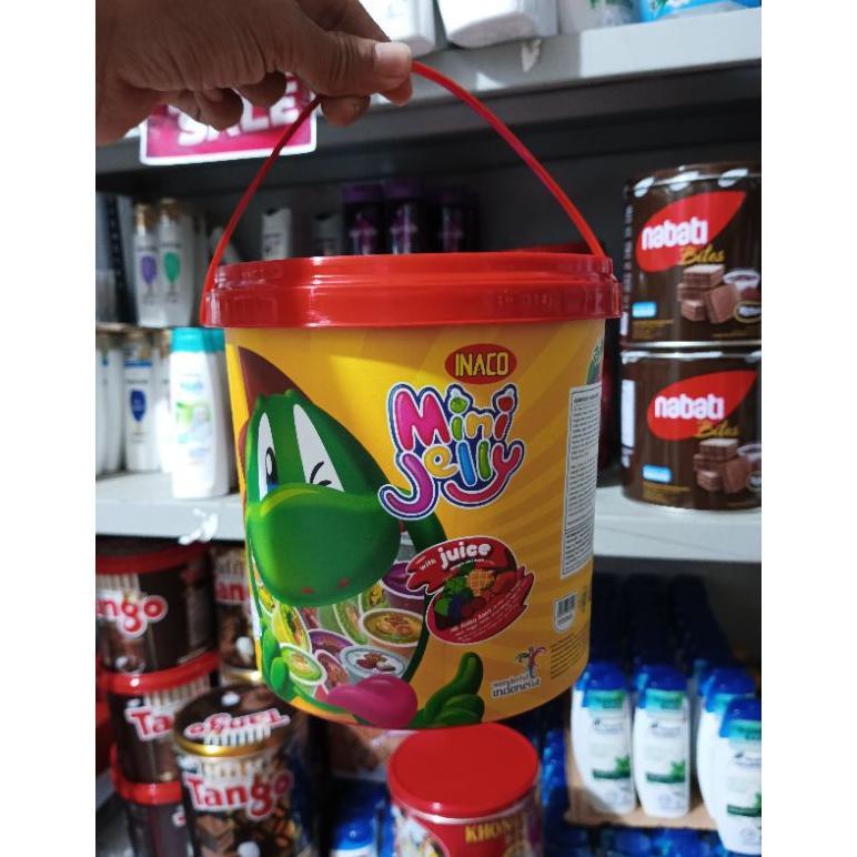 Terlaris Agar Ager Inaco Mini Jelly Bucket ember 50 pcs
