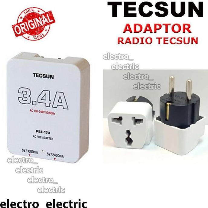 TERBARU - Adapator Radio Tecsun