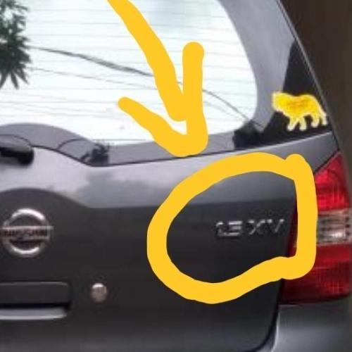 Emblem Type Xv Nissan Grand Livina