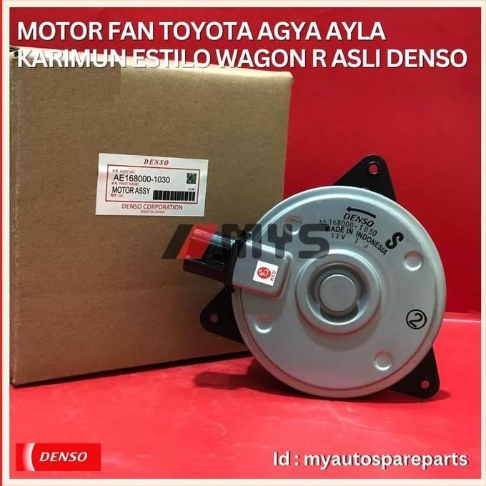 MOTOR FAN RADIATOR AC WAGONR TOYOTA MOTORFAN SUZUKI WAGON R DENSO READY