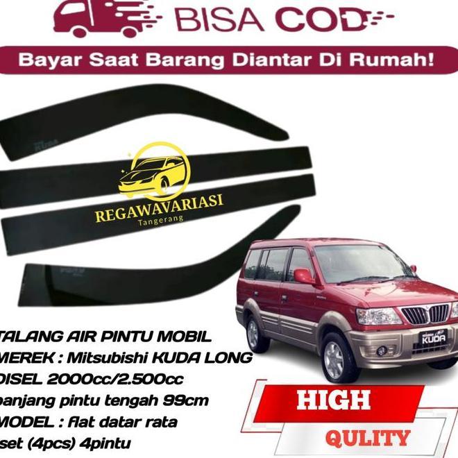 Talang Air Mobil Diesel 2000Cc 2000Cc Mitsubishi Kuda Long 2000Cc/2500Cc Model Datar