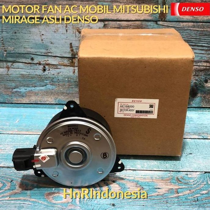 MOTORFAN AC MOBIL MITSUBISHI MIRAGE MOTOR FAN KONDENSOR DENSO ORI PROMO
