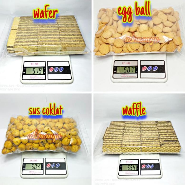 Terlaris walens coklat nissin _ wafer _ waffle _ egg ball 500 gram