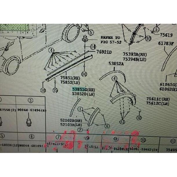 Karet Over Fender Rush-Terios-Karet Rush-Terios