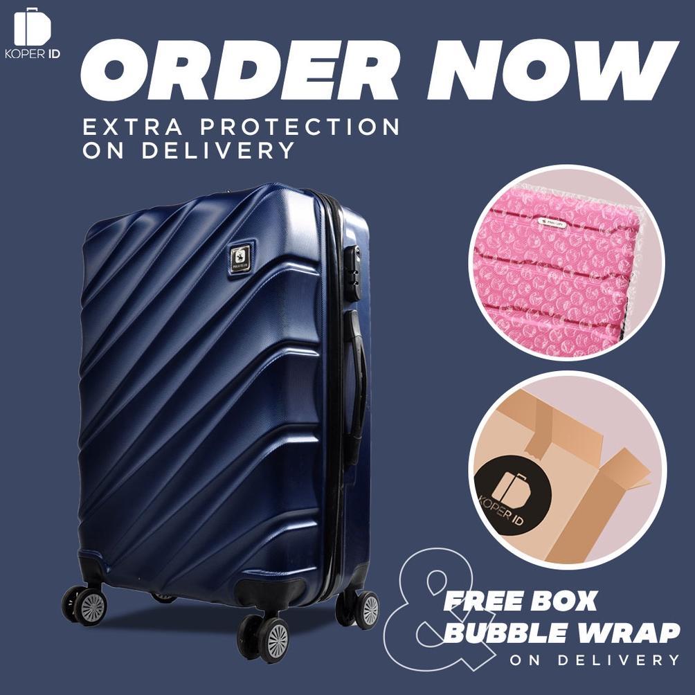 PREMIUM TAS KOPER POLO TEAM HARDCASE BAGAGE SIZE 24 INCH - 1002