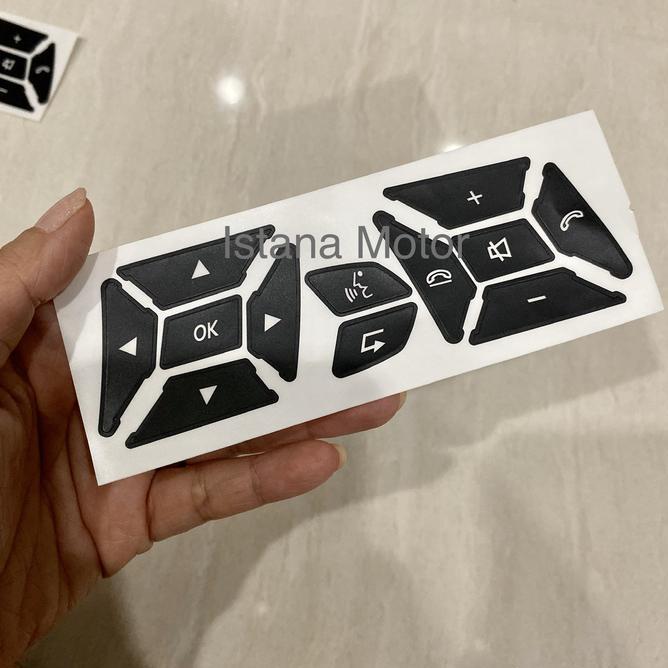 Sticker Stiker Setir W204 Mercedes Facelift