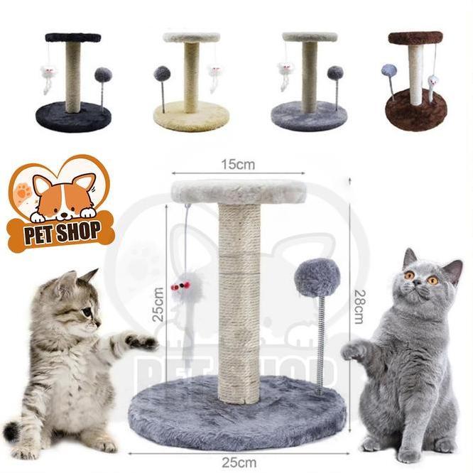 Cakaran Kucing Cat Scratcher Tree Cat Tree Kucing Cat Condo Kucing Dewasa Mainan Garukan Kucing