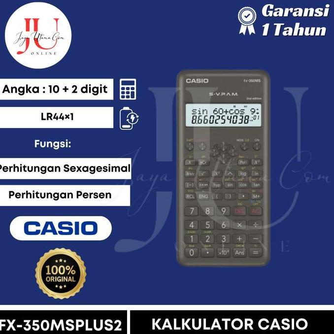 Casio FX-350MS 2 Calculator Original / Casio FX- 82ES Calculator Original
