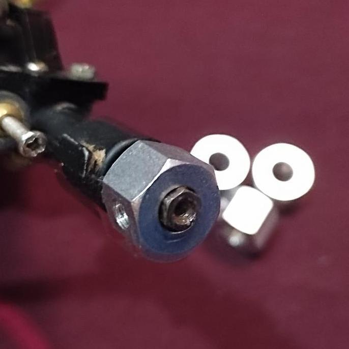 Hex adapter hex roda pelek 5mm ke 12mm RC MN WPL