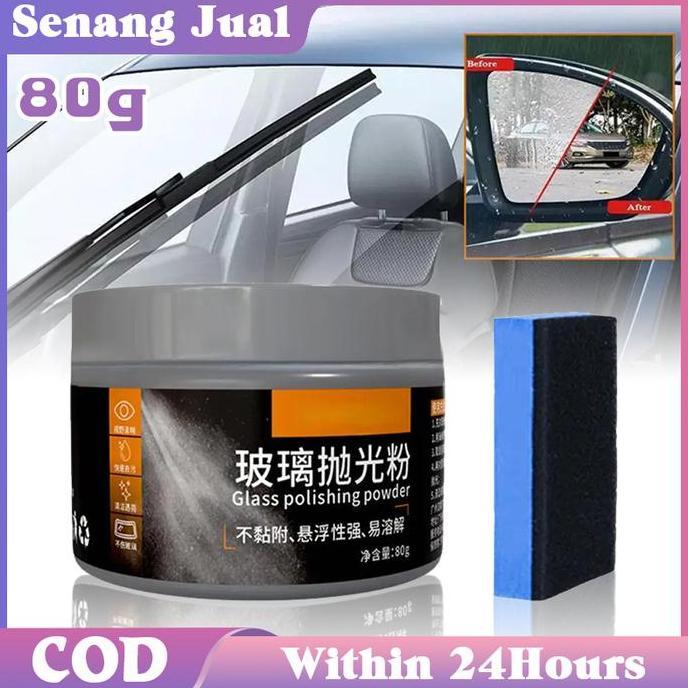 HAMDORA Penghapus Lapisan Oli Baret Wiper - Penghilang Goresan Kaca Mobil - Cerium Oxide Obat Poles 