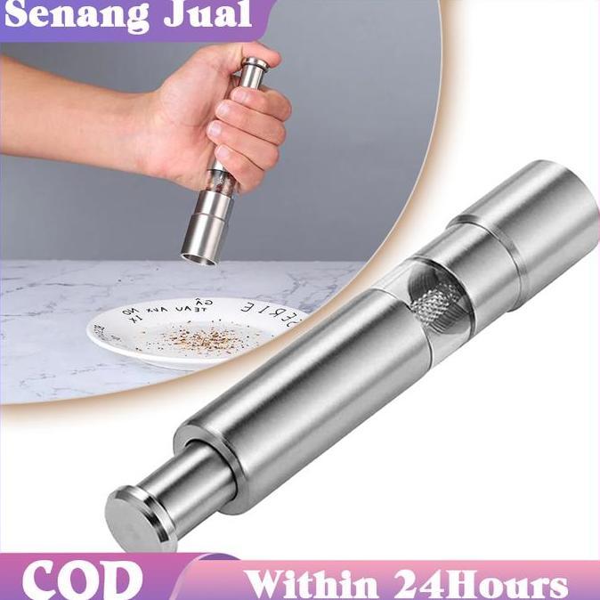 EZESJIT Botol Grinder Bumbu Penggiling Bumbu Dapur Alat Penggiling Lada