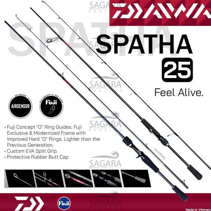 Joran Daiwa Spatha Joran Casting | Joran Light | Joran UL Ring Sudah Fuji