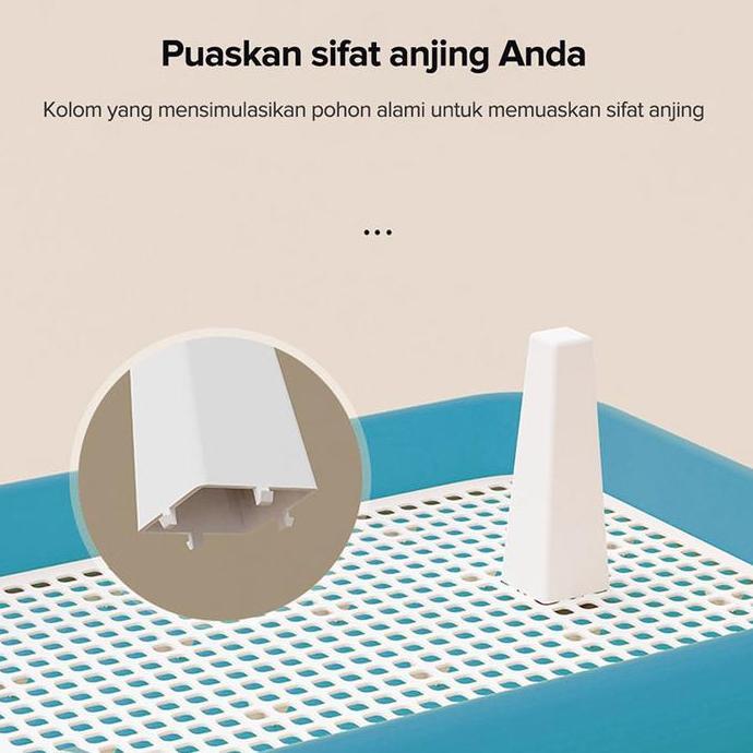 EZESJIT Toilet Anjing Dog Toilet Tempat Pipis Anjing Toilet Hewan
