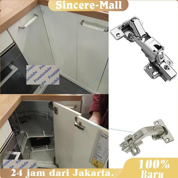 HAMDORA Engsel Pintu Lemari Engsel Sendok Kaca Engsel Sendok Pintu Sudut