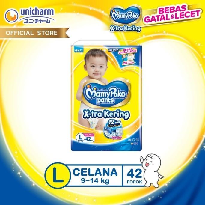 NEW MAMYPOKO PANTS XTRA KERING L 44 L44 ORI