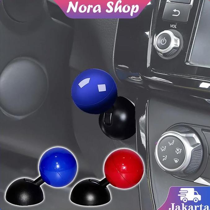 HASQUINE Cover Tombol Starter Mobil Universal Engine Start Stop Button Tuas Starter Mobil