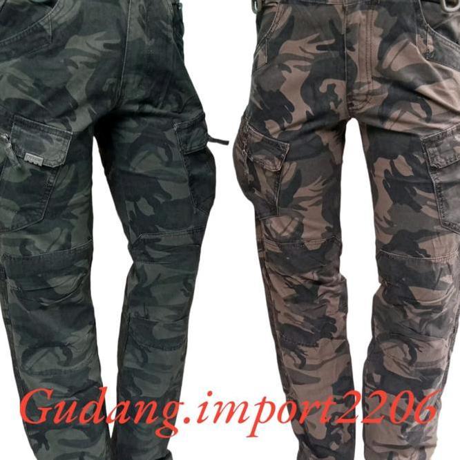 Celana Tactical Loreng Celana Tactical Loreng Panjang // Import Size 28-36