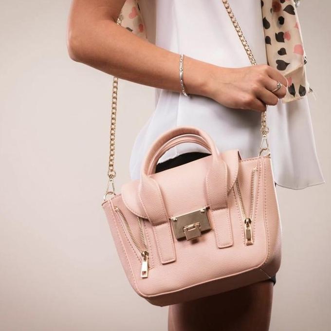 DZAPIRA 120 Cm Tali Tas Rantai Selempang Wanita / Tali Rantai Tas Rose Gold Elegan / Strap Tali Tas 