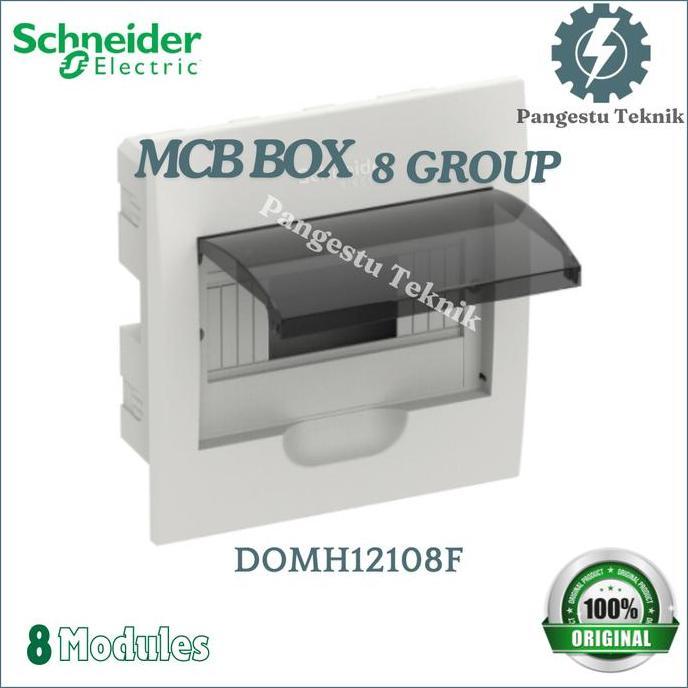 Schneider Box MCB 8 GROUP / Box MCB 8 Modules / Domae DOMH12108F
