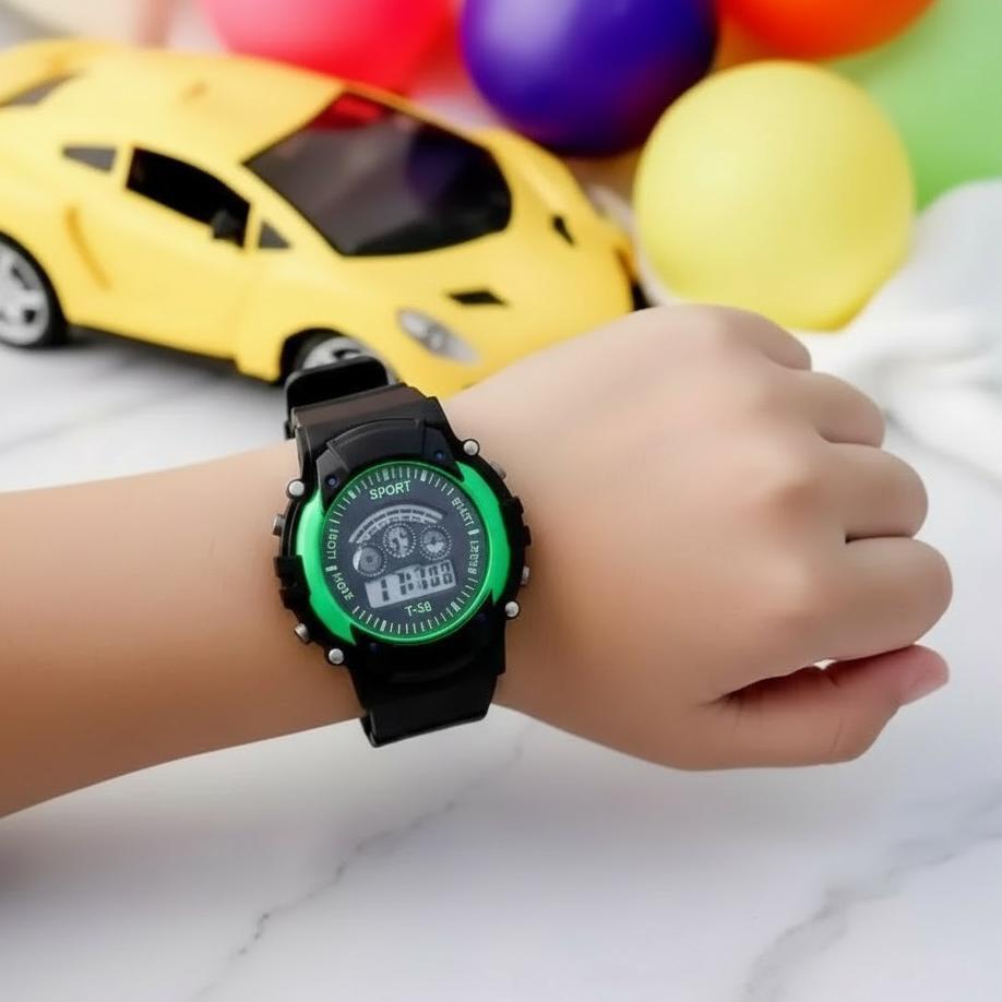 TERLARIS JAM TANGAN ANAK LAKI LAKI ANTI AIR ANAK TK SD