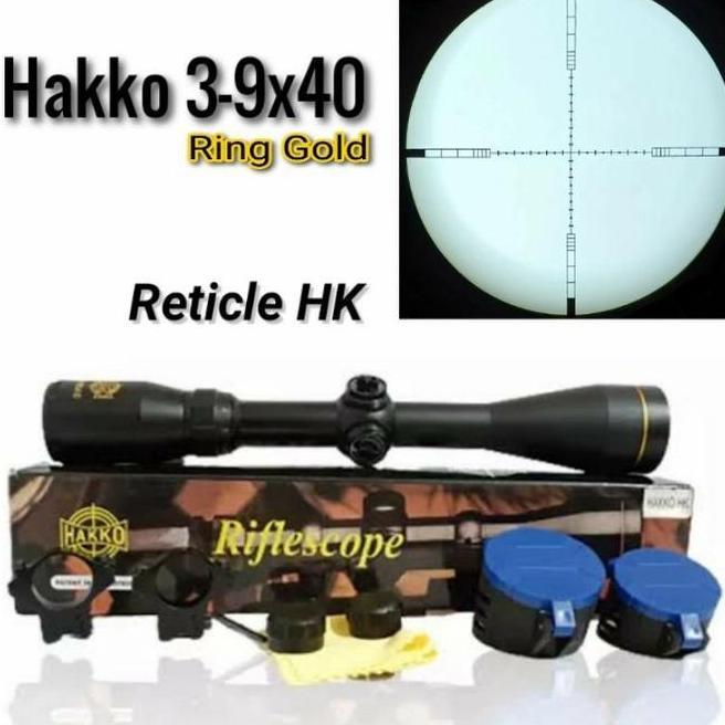 Telescope Hakko 4-16X44 Tube 25 Ring Gold Original